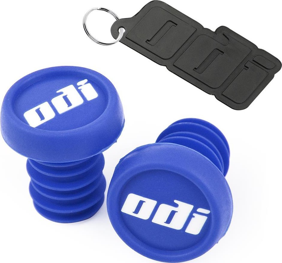 Zatyczki, korki kierownicy ODI BMX Bar End Plug, granatowe
