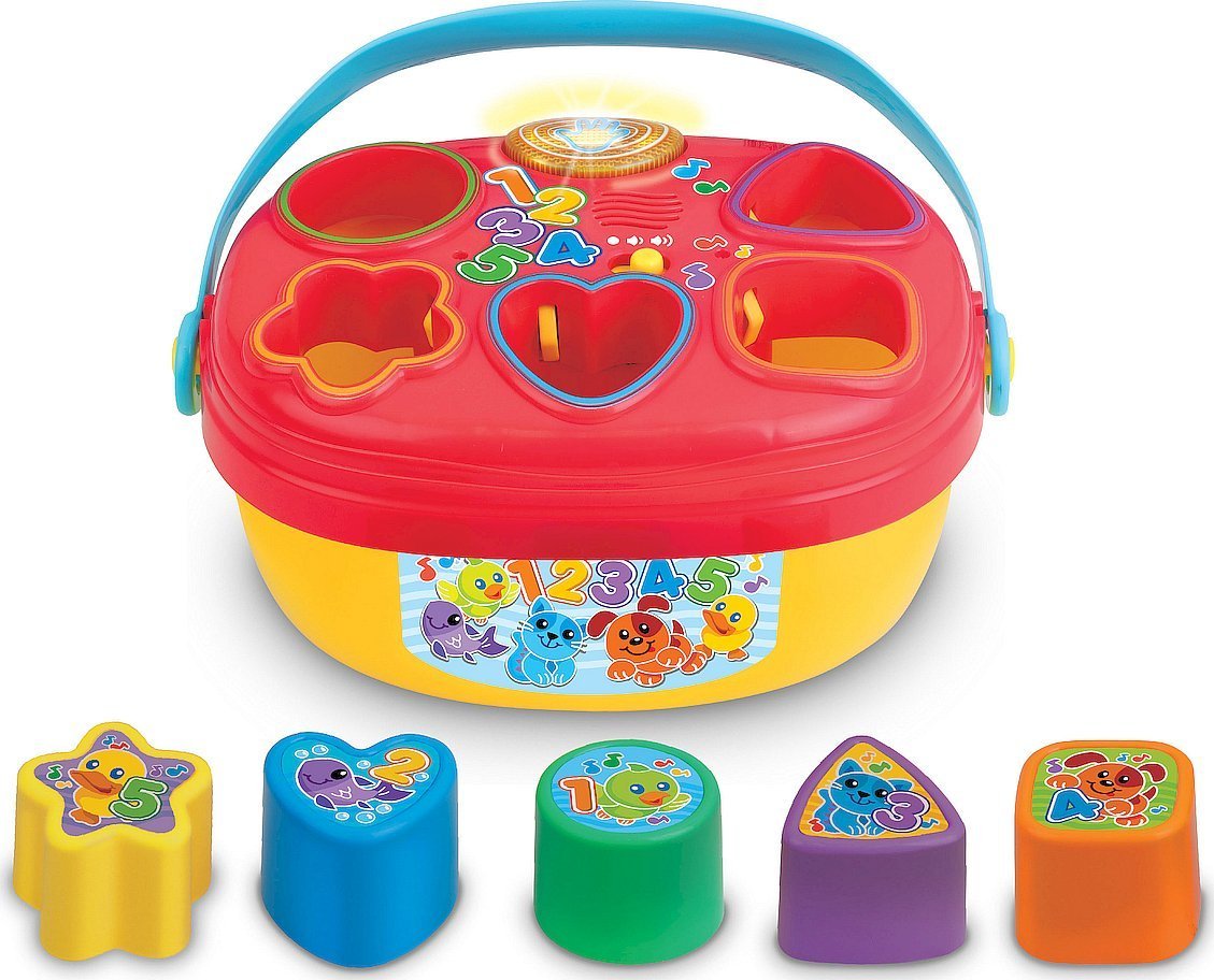 Smily Play SMILY PLAY WesoÅy Sorter ksztaÅty dÅºwiÄki melodie 6m+