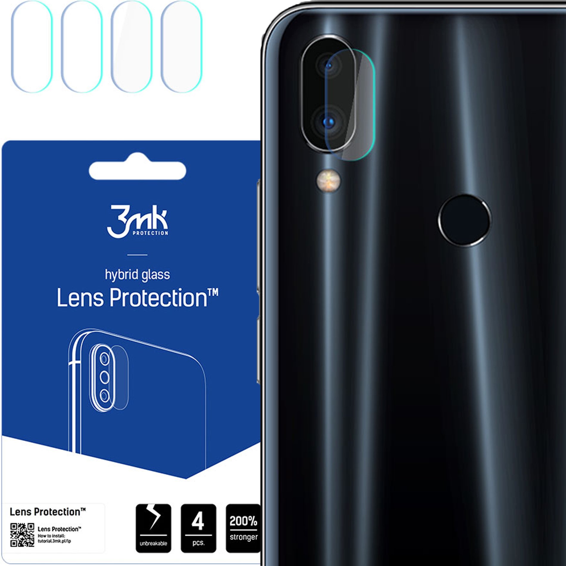 MEIZU NOTE 9 - 3MK LENS PROTECTION