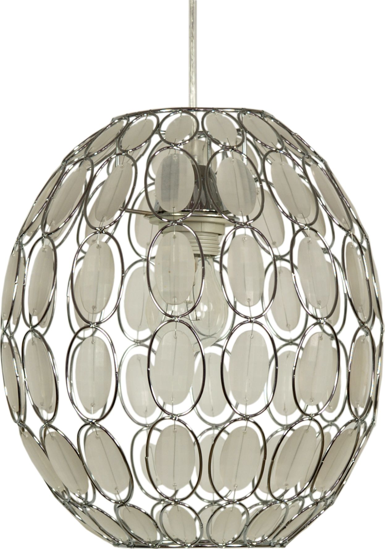 Lampa wisząca Candellux SELMA glamour transparentny (31-02853)