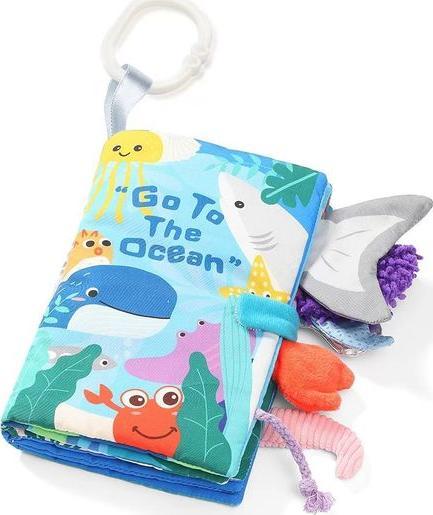 BabyOno BABY ONO-544-KSIĄŻECZKA SENSORYCZNA GO T O THE OCEAN
