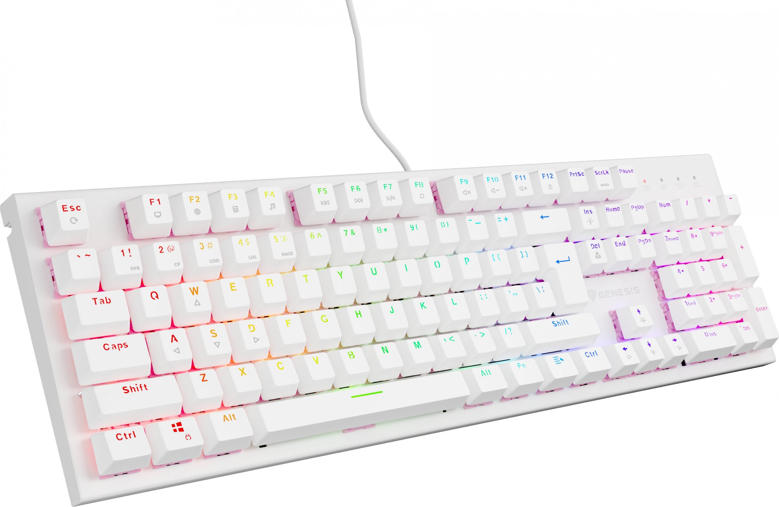 Klawiatura Genesis Thor 303 - Outemu Peach Silent (NKG-1879)