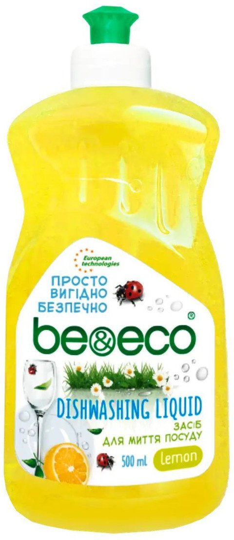 Be&Eco Płyn do mycia naczyń Cytryn 500ml