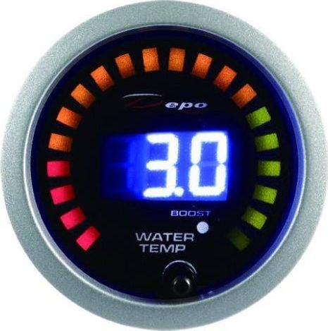 DRacing ZEGAR DEPO 2w1 - TURBO, WATER TEMP