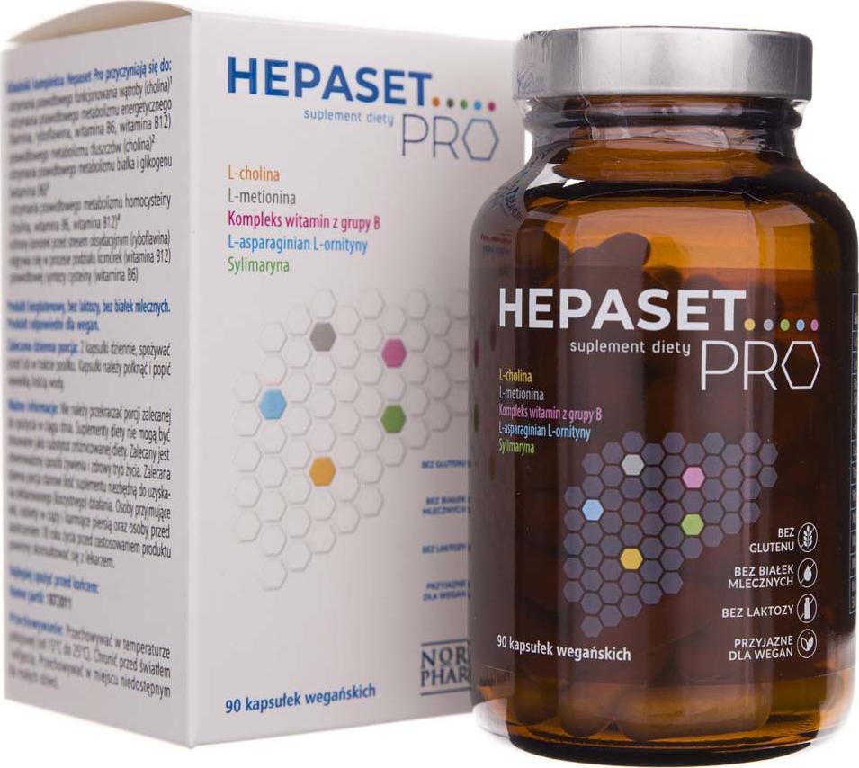 Norsa Pharma Norsa Pharma Hepaset PRO - 60 kapsułek