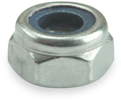 NUT DIN985 M6 ZN 25PCS