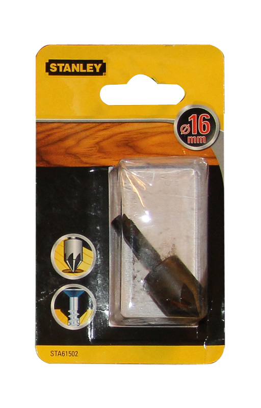 Stanley Pogłębiacz do drewna 16mm pod wkręty hex - STA61502