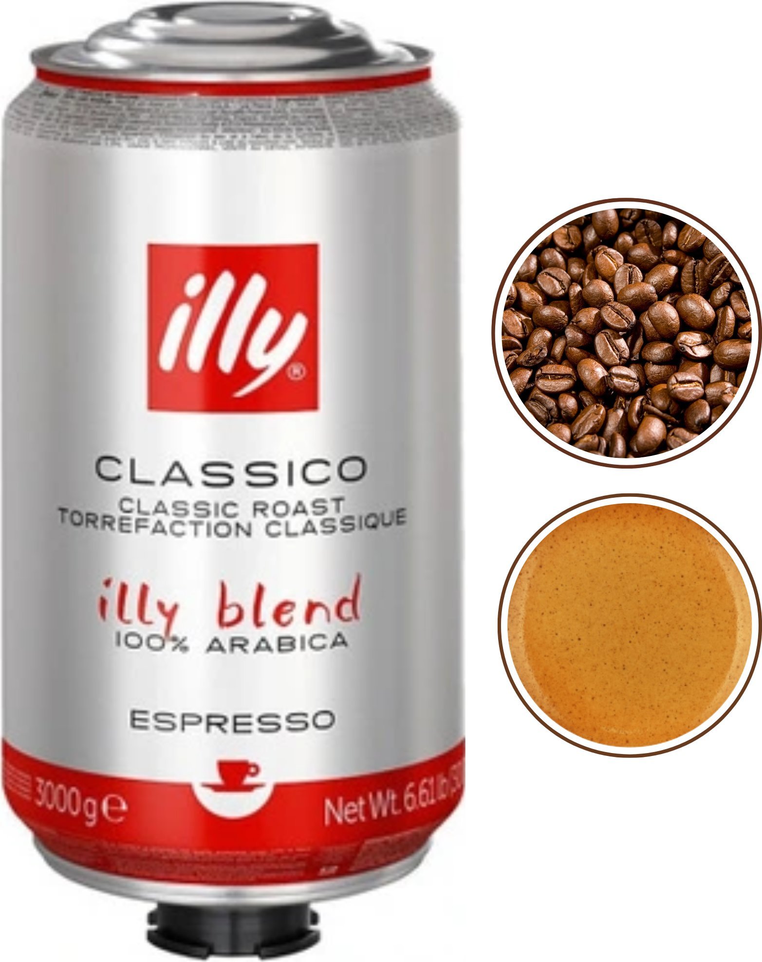 Kawa ziarnista illy Classico 3 kg