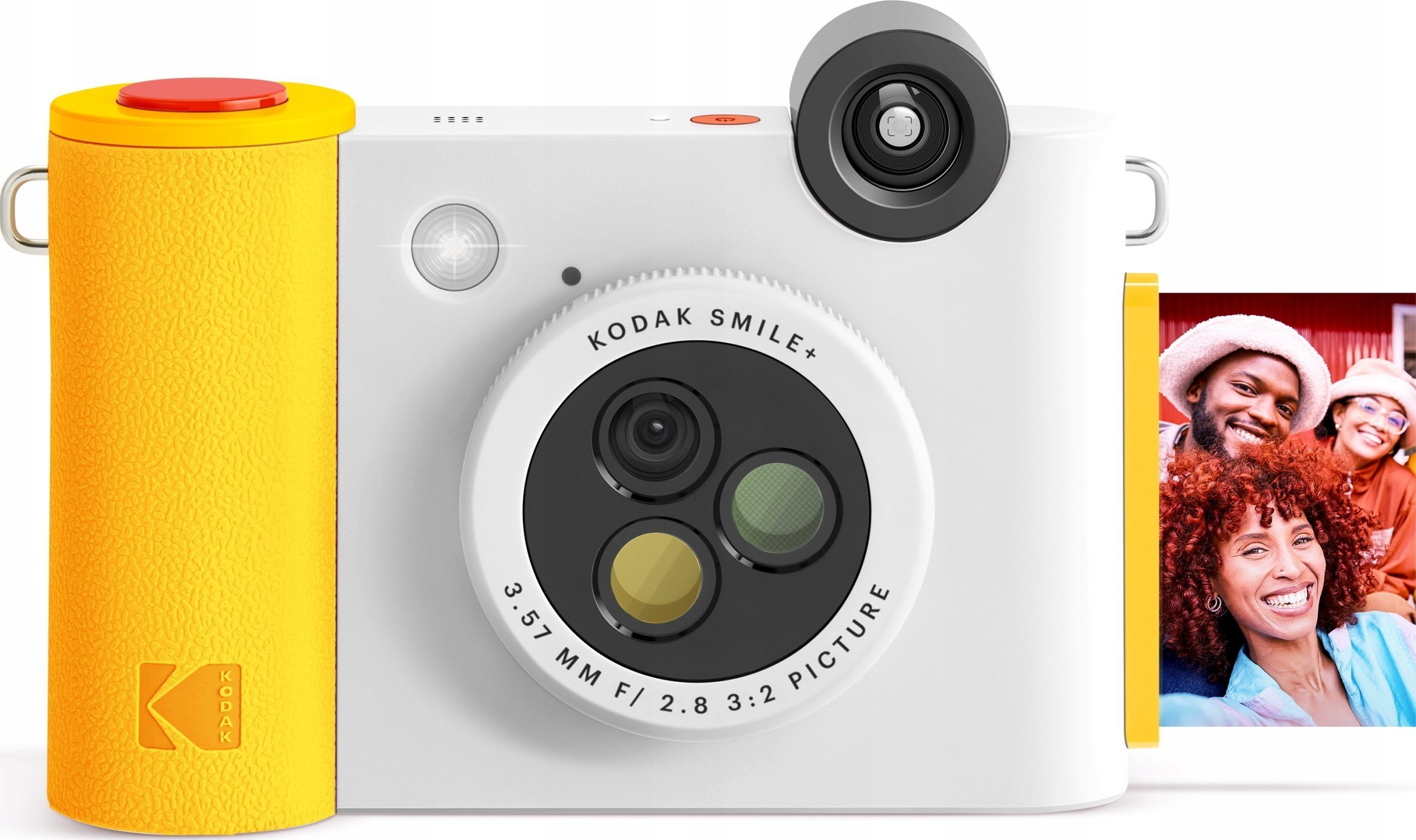 Aparat cyfrowy Kodak Kodak Smile+ 2w1 Aparat Cyfrowy 5mp / Natychmiastowy + Drukarka Bluetooth Do Telefonu Zink - Biały