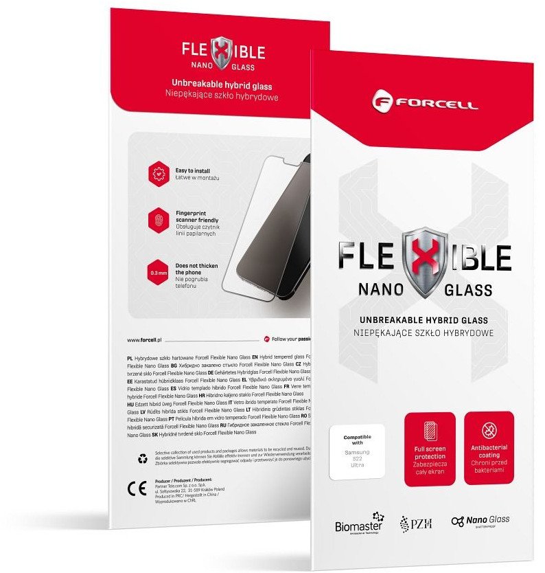 Forcell Flexible Nano Glass - szkło hybrydowe do Samsung Galaxy S24+