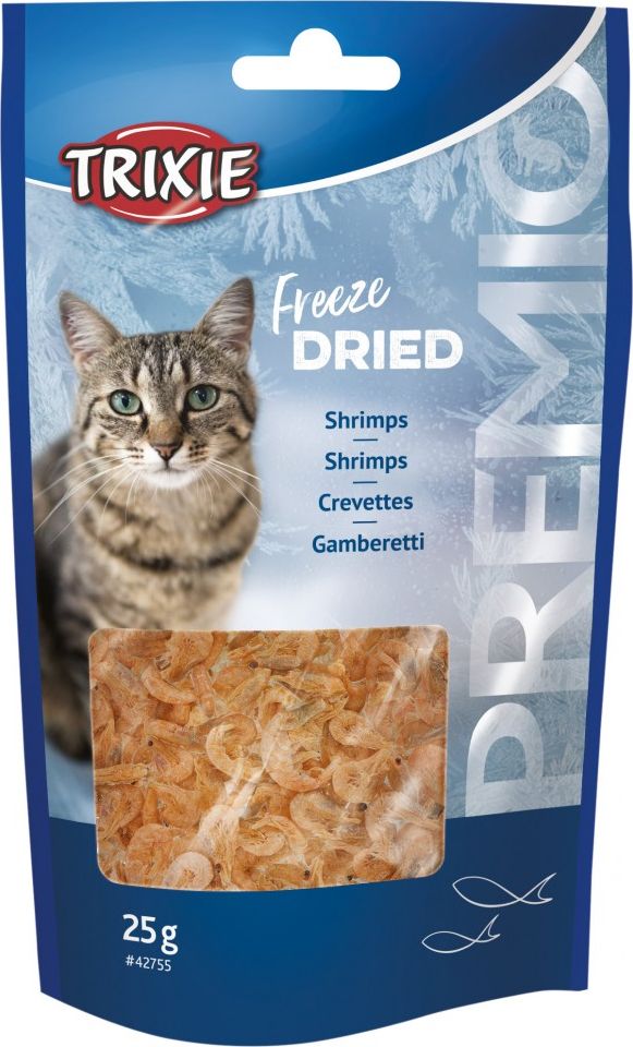 Trixie Przysmak PREMIO Freeze Dried Shrimps, krewetki, 25 g