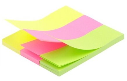 Karteczki samoprzylepne 25x75mm 3x50K