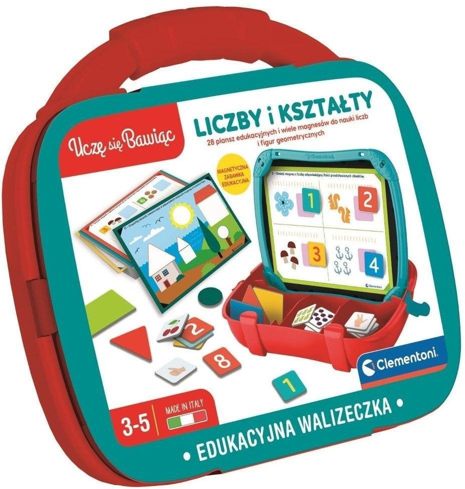 Walizeczka edukacyjna kształty i liczby