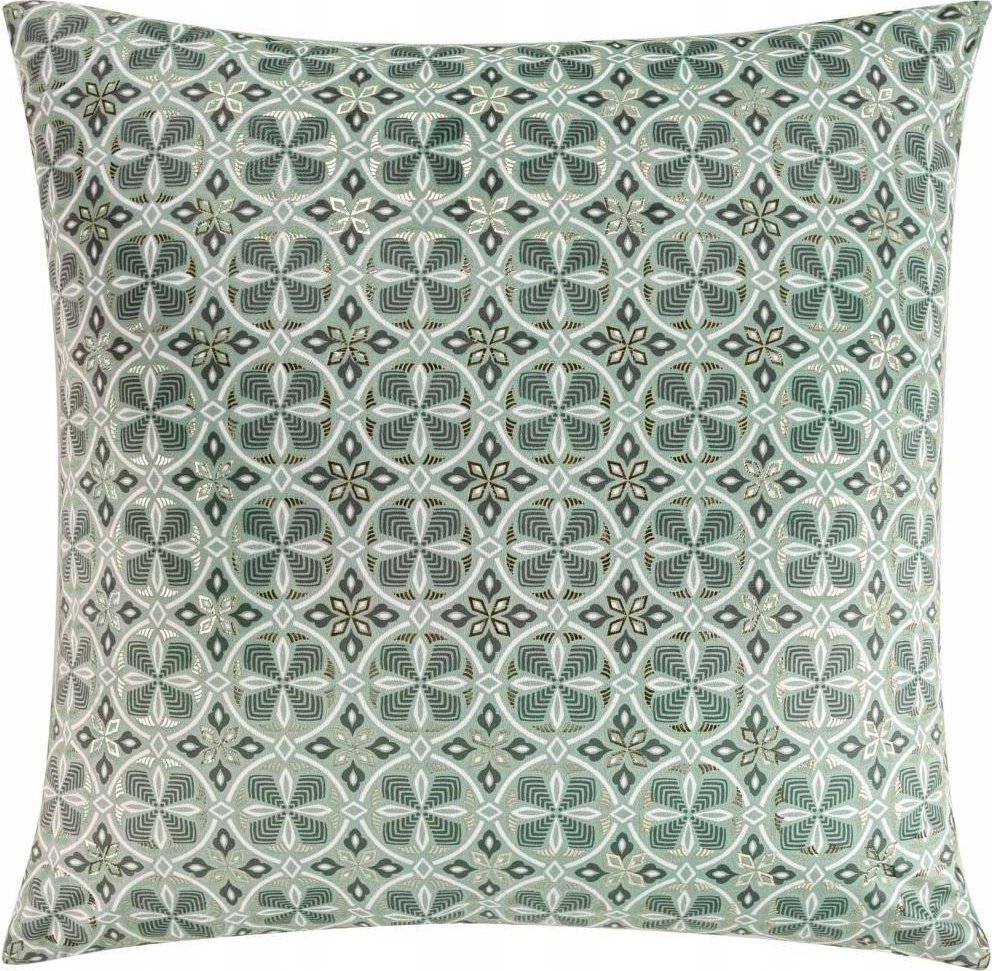 Douceur d`Interieur Poszewka welwetowa na poduszkę JOAN, print art deco, 60 x 60 cm