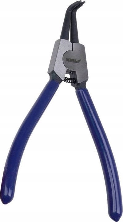 Dedra Szczypce Segera do pierścieni osadczych 180mm, zew. wygięte