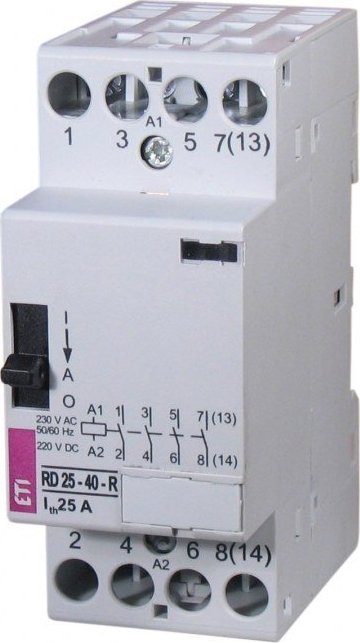 ETI Stycznik modułowy RD 25-40-R-24V AC/DC