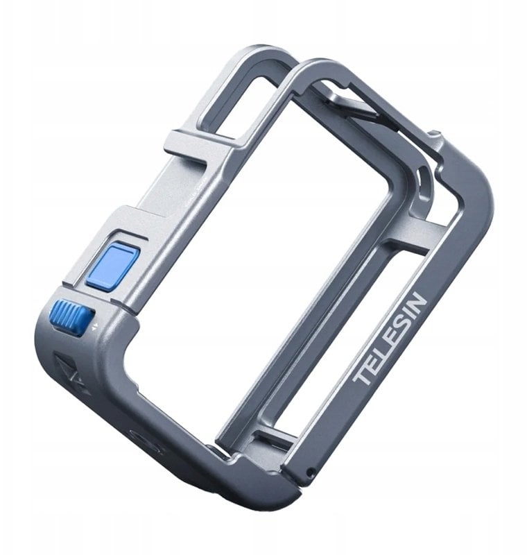 Telesin Obudowa metalowa do DJI Osmo Action 5 (niebieska)