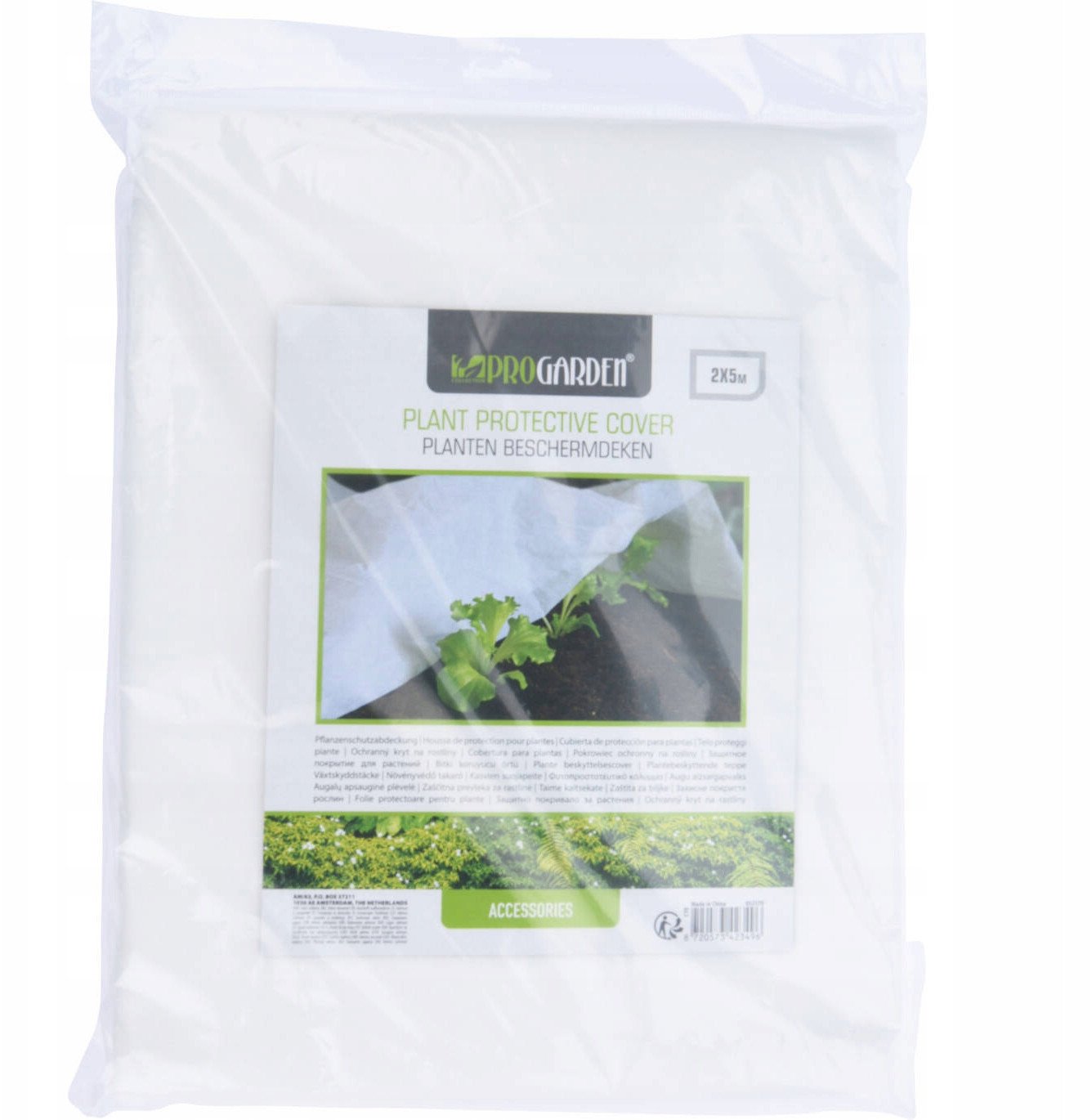 Agrowłóknina biała, 2 x 5 m