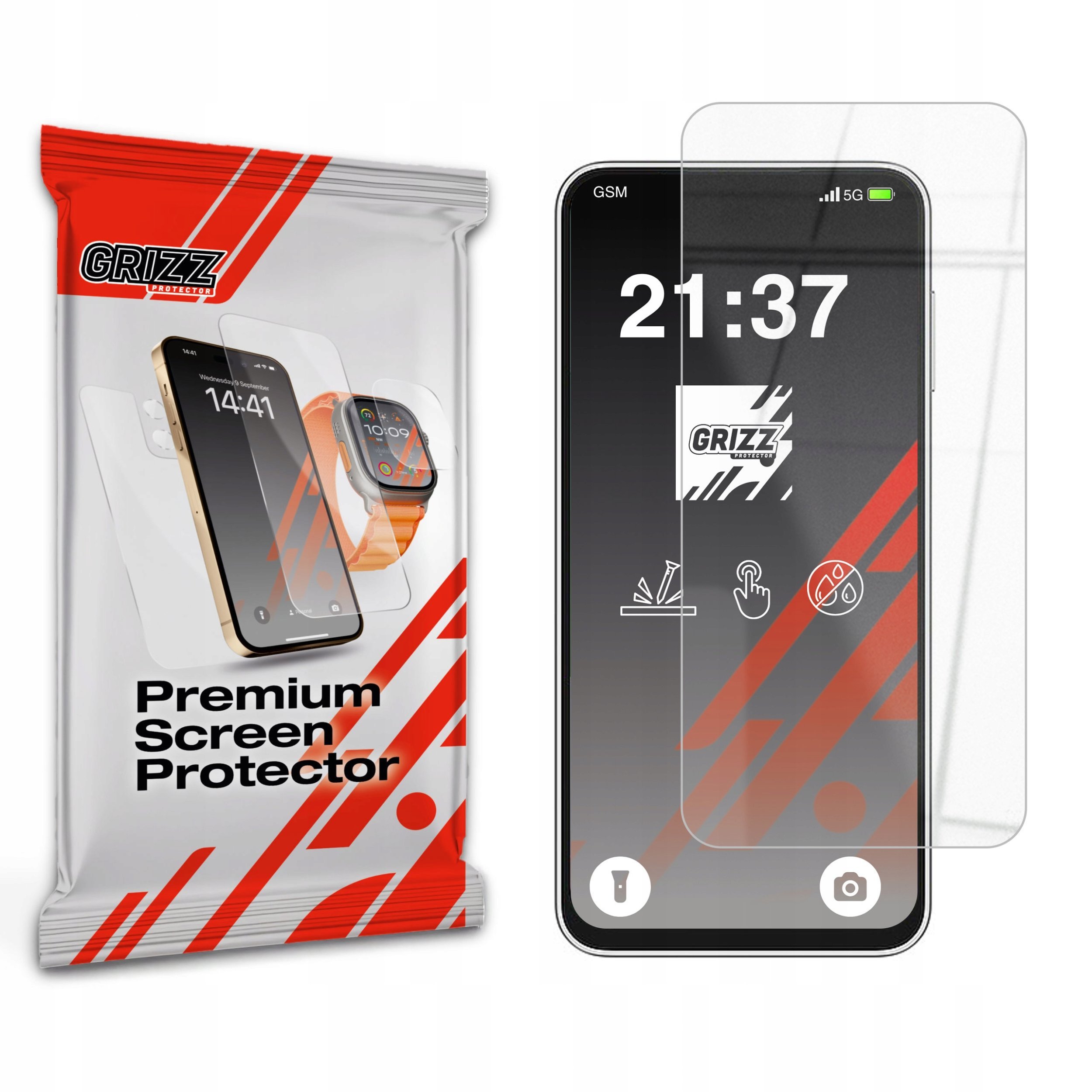 Szkło hybrydowe GrizzGlass HybridGlass do Samsung Galaxy F16