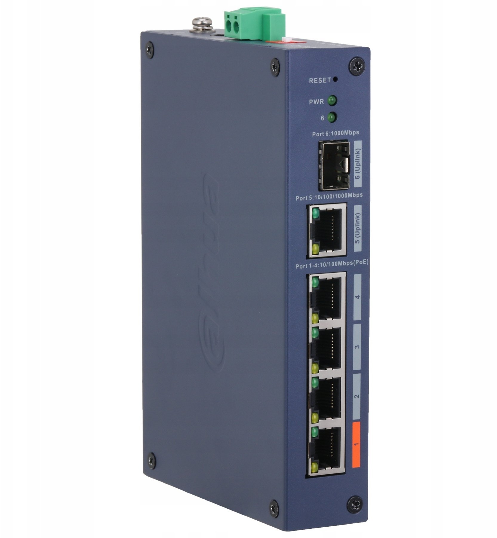 Switch Dahua Technology SWITCH PRZEMYSŁOWY POE CHS4106-4ET-60 6-PORTOWY, 4 PoE SFP