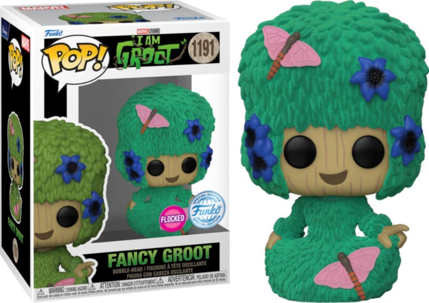 Figurka Funko Pop funko pop! i am groot marvel 1191 groot marie hair fl