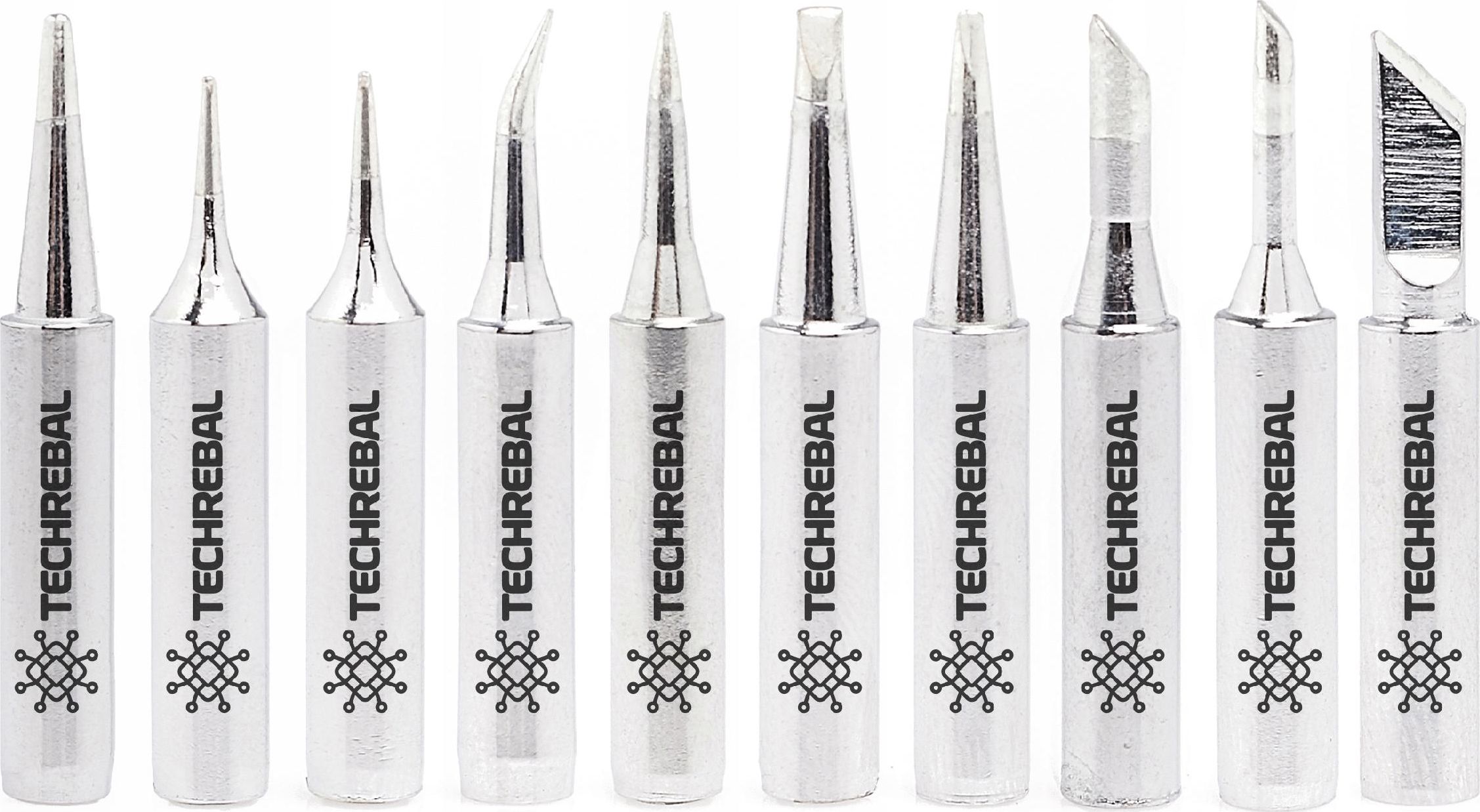 Techrebal Groty 900M 10szt. ALUMINIUM LOGO TECHREBAL