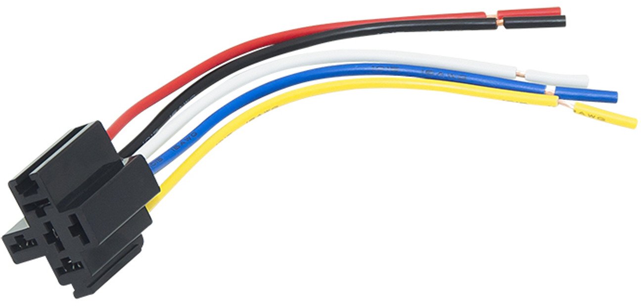 Gniazdo przekaźnika 4120 z diodą