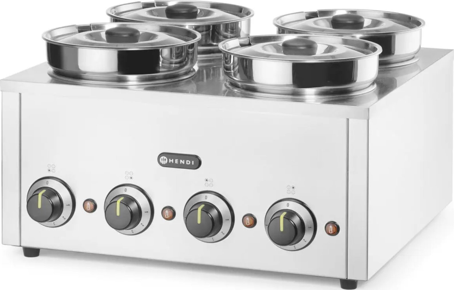 Hendi Bemar podgrzewacz elektryczny do potraw sosów zup Thermosystem 4 800 W 4 x 4 l Bemar podgrzewacz elektryczny do potraw sosów zup Thermosystem 4