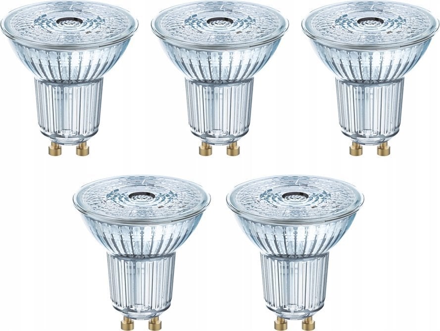 Osram 5x Żarówka LED 2,6W (35W) GU10 PAR16 36D 230lm 4000K 230V reflektor 36 stopni 4058075157965