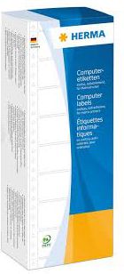 Herma Etykiety do kodów kreskowych, białe 88.9 x 35.7 mm 4000 Szt.