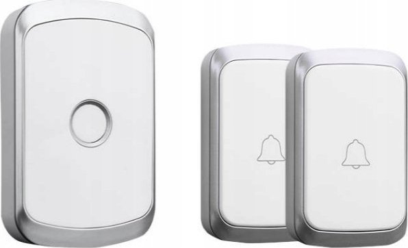 Spreest Dzwonek bezprzewodowy do drzwi + 2x nadajnik 300m
