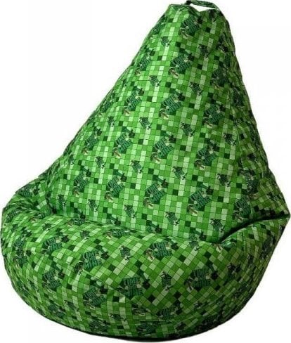 Go Gift Pufa worek sako GRUSZA DRUK minecraft L 105x80
