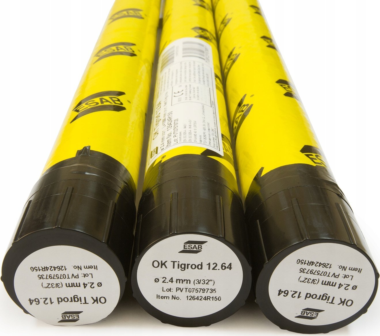 Esab PRĘT SPAWALNICZY NIESTOPOWY 2,4mm 5kg. OK Tigrod 12.64 ESAB