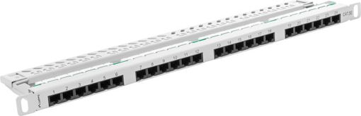 Lanberg Patch panel 0.5U 19" 24x RJ-45 Kat.5E Szary (PPU5-0024-S)