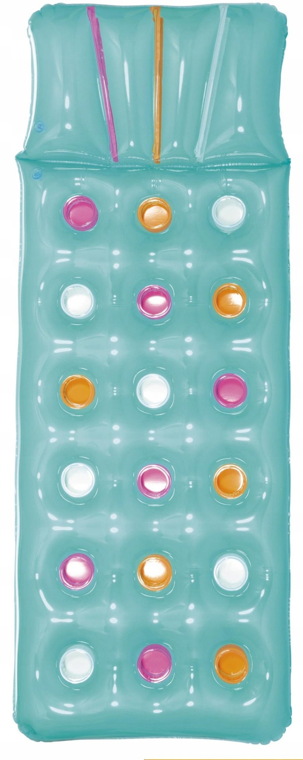 Materac Dmuchany Materac do Pływania Leżak do Basenu KUBISPORT 188x71 cm