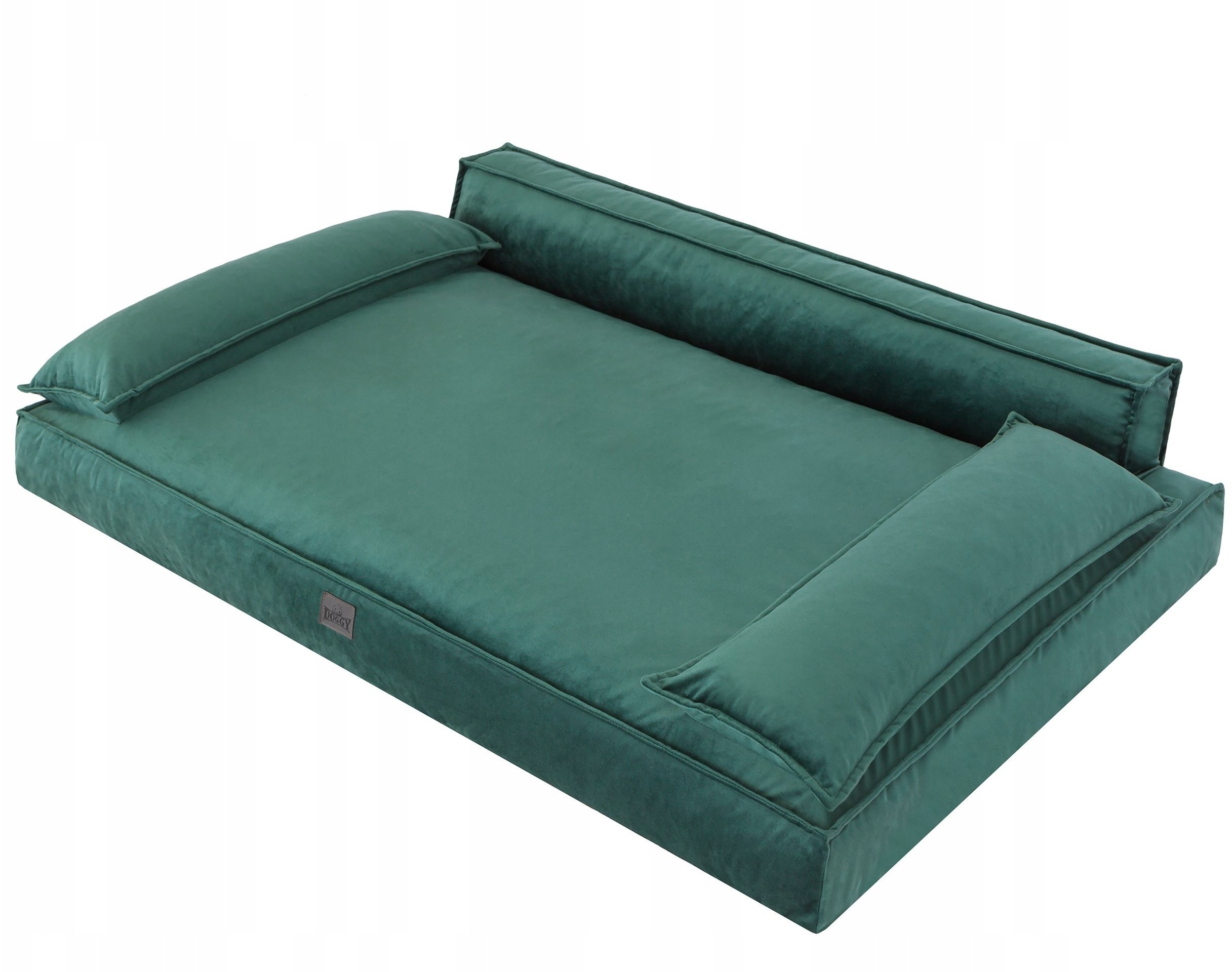 DOGGY XL LEGOWISKO CHAMPION zielony VELVET