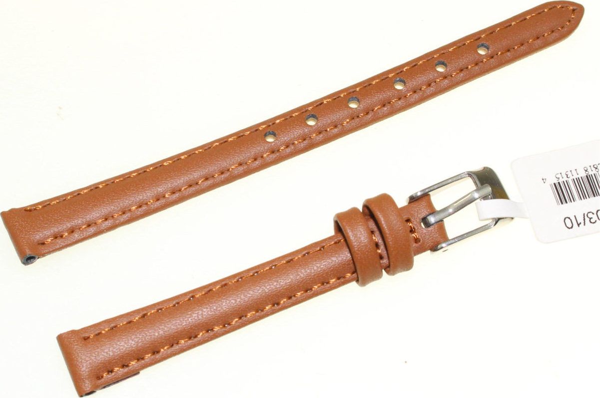 JVD Skórzany pasek do zegarka 10 mm JVD R17403-10 uniwersalny