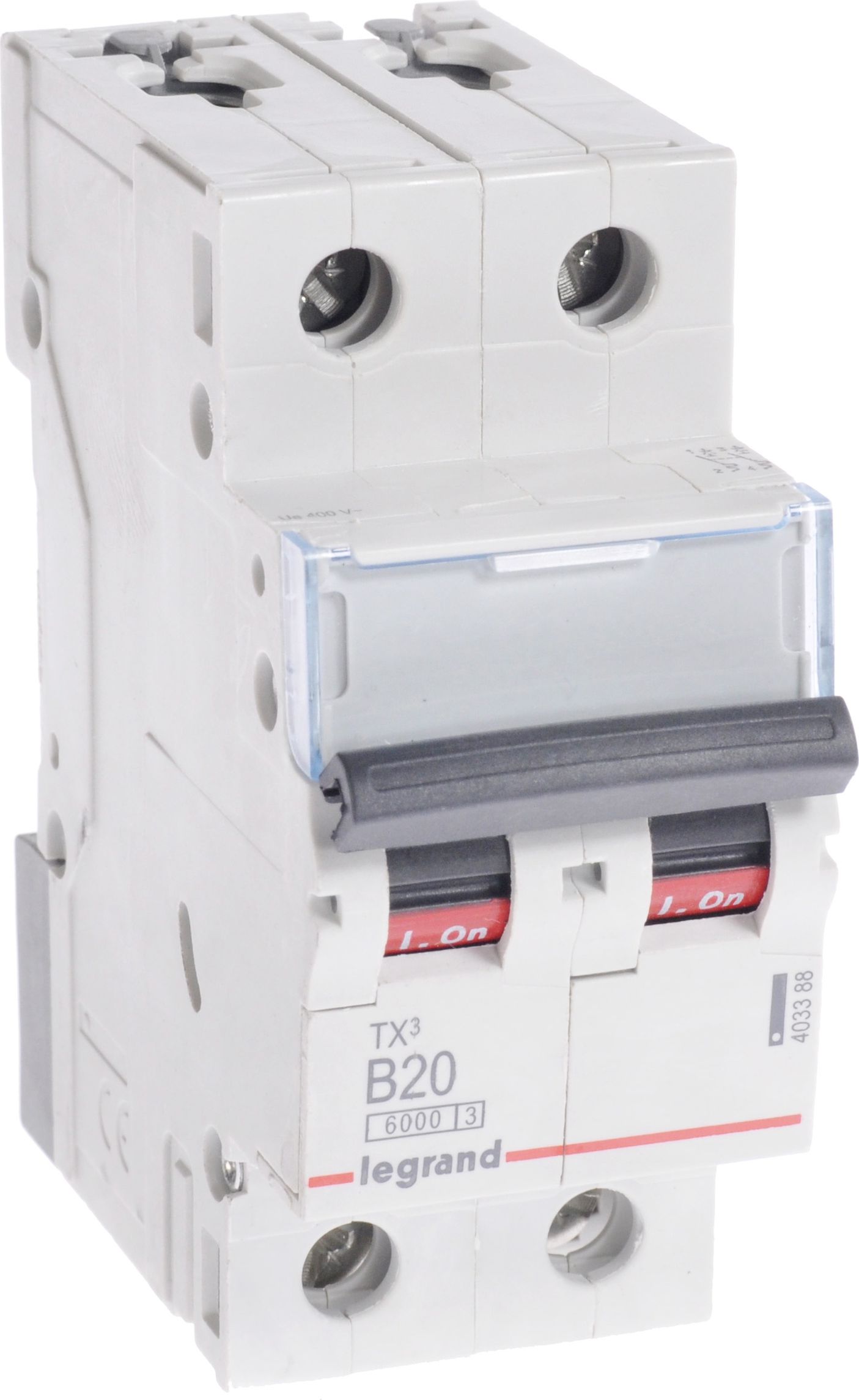 Legrand Wyłącznik nadprądowy S302 B20 TX3 20A 6kA 403388