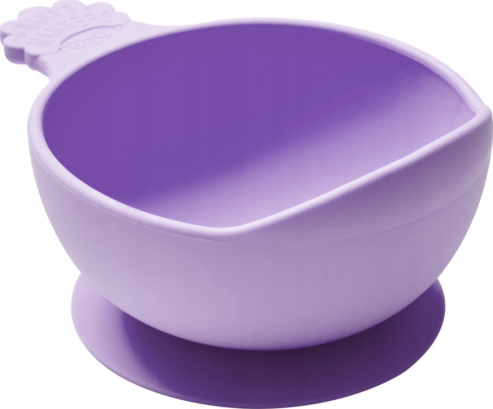Nana`s Manners Nana's Manners, ETAP 1, Miska silikonowa z przyssawką i uchwytem, fioletowa