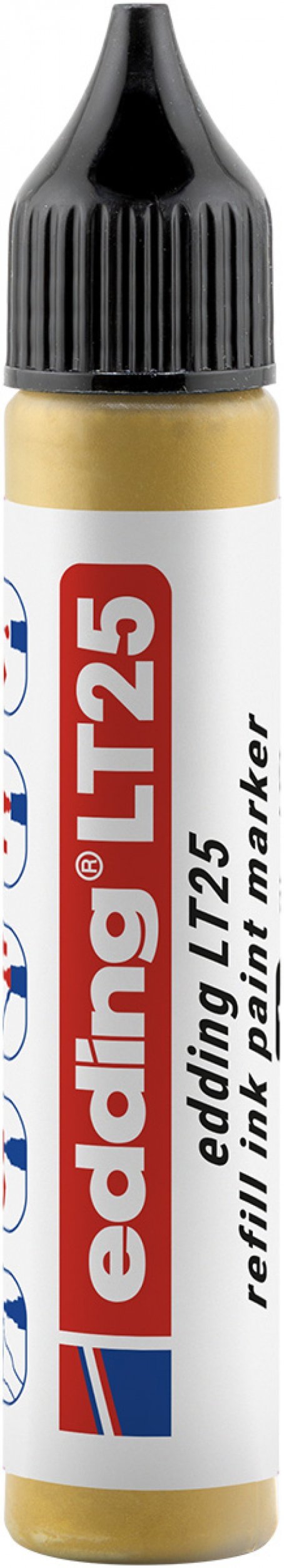 Tusz do uzupełniania markerów olejowych e-LT 25 ECOLINE, EDDING, złoty