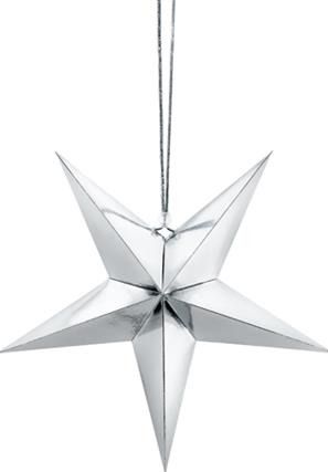 Dekoracja świąteczna Party Deco gwiazda