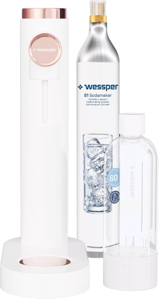 Saturator Wessper S1 Sodamaker Biały