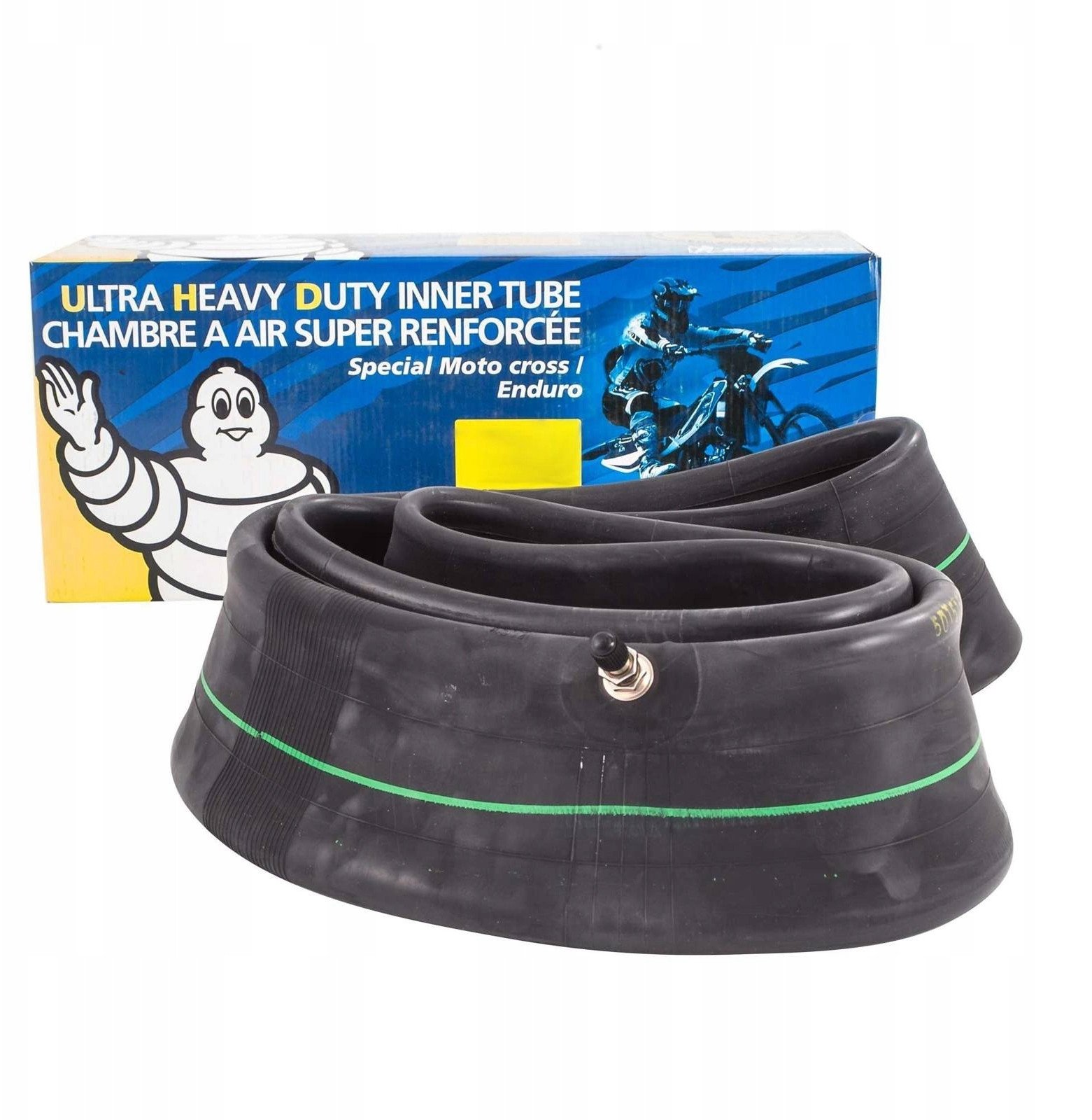 [34757] Dętka motocyklowa - terenowa wzmacniana, MICHELIN, 4mm, STD TR4, 0°, 100/100-18, 110/100-18, 120/90-18, 130/80-18, NHS