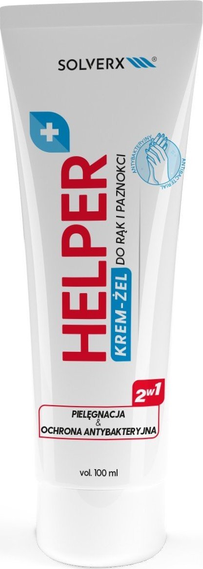 Solverx SOLVERX Helper Krem-żel 2w1 do rąk i paznokci 100ml