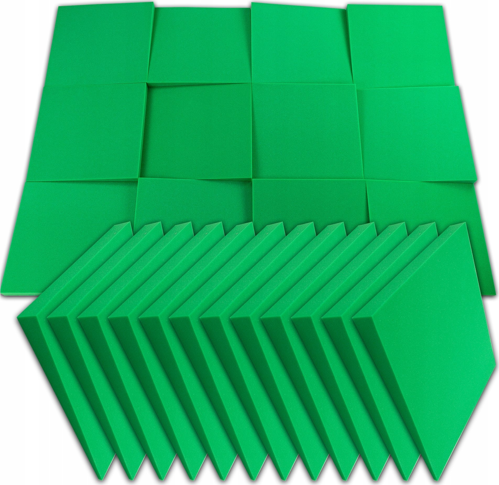 Dekoracyjne panele 3D akustyczne kliny skosy pianka ścienna do salonu i biura