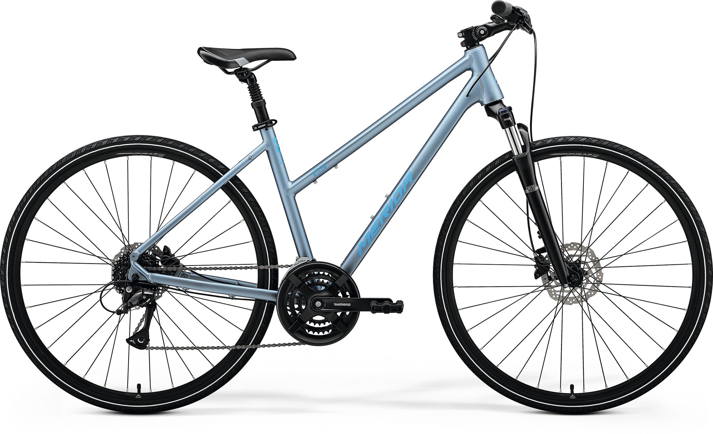 Merida CROSSWAY 20 Lady 28" 24/25' Wybierz rozmiar ramy: XS, Wybierz kolor: SILK STEEL BLUE(BLUE)