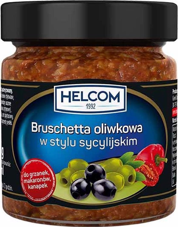 Helcom Helcom Bruschetta oliwkowa sycylijska 225ml