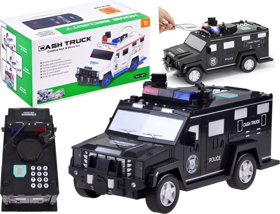 Jokomisiada Autko Policja Skarbonka Bankomat Sejf ZA3705