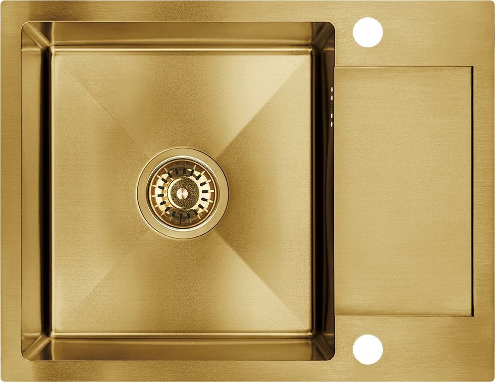 Zlewozmywak Laveo LAVEO Marmara - zlewozmywak 1-komorowy z półociekaczem