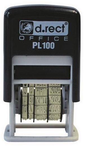 D.Rect Datownik PL100 czarny (009480)